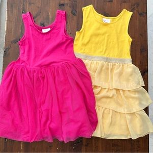 Hanna Andersson Girls Twirl Party Dresses Size 6-7 US/120cm